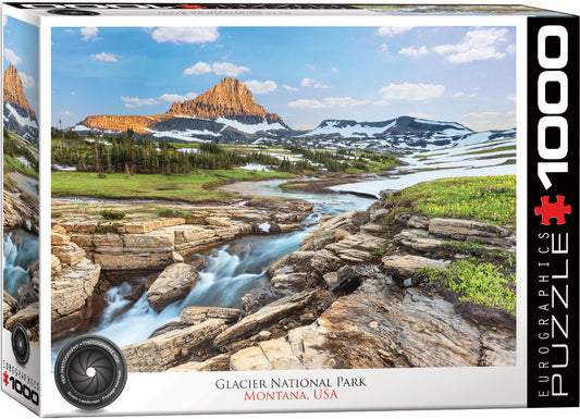 Eurographics Glacier National Park 1000-Piece Puzzle