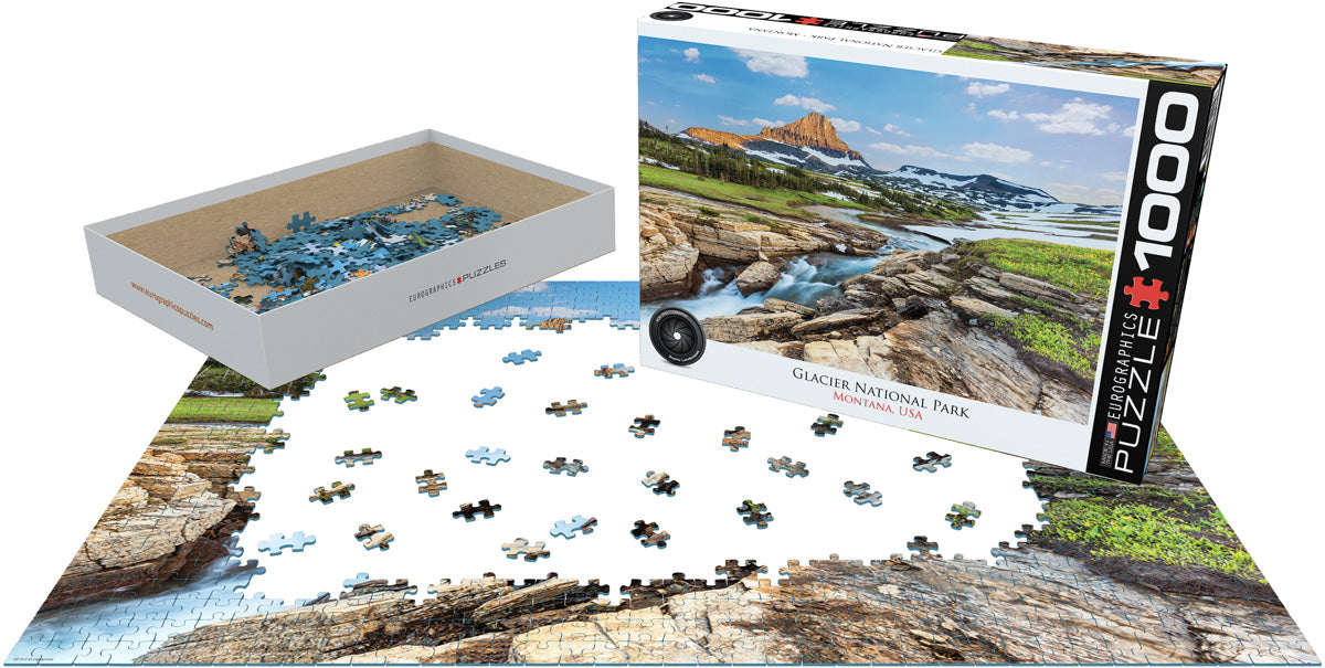 Eurographics Glacier National Park 1000-Piece Puzzle