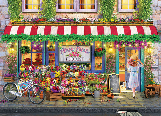Eurographics Plush Petals Florist 1000-Piece Puzzle