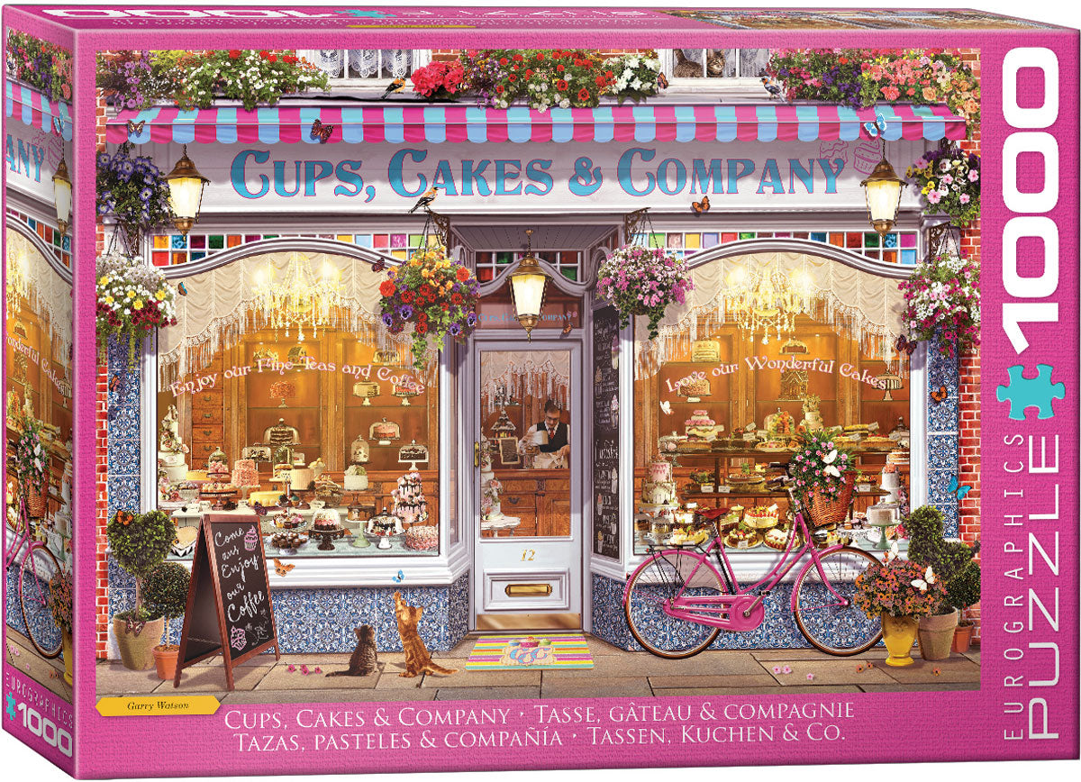 Eurographics Cups, Cakes & Company 1000-Piece Puzzle