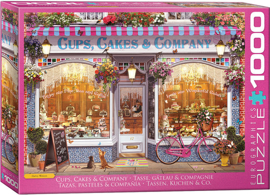 Eurographics Cups, Cakes & Company 1000-Piece Puzzle