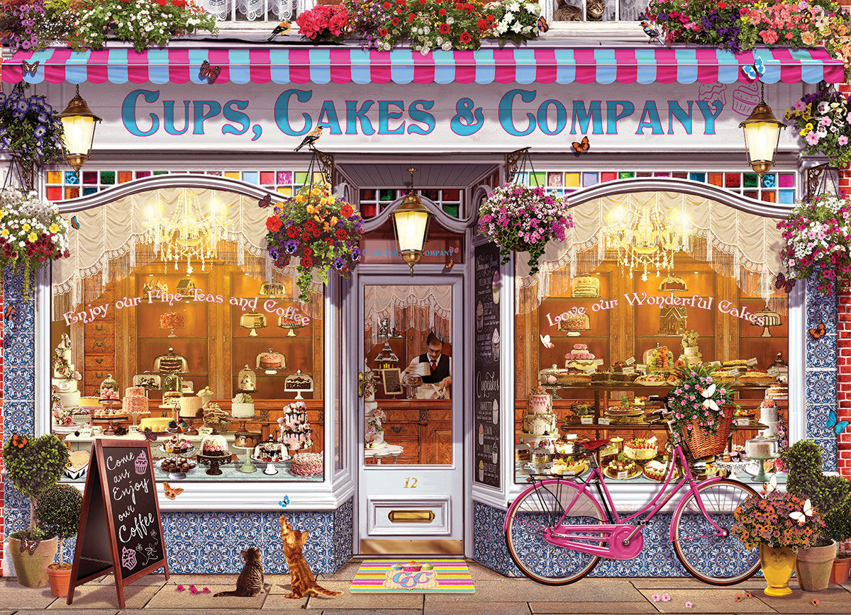 Eurographics Cups, Cakes & Company 1000-Piece Puzzle