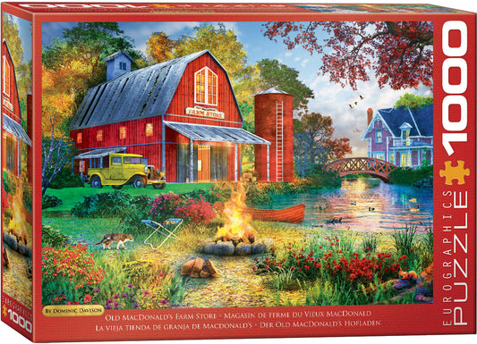 Eurographics Old MacDonald's Farm Store 1000-Piece Puzzle