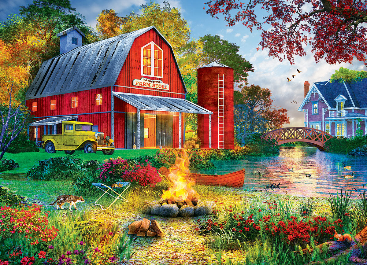 Eurographics Old MacDonald's Farm Store 1000-Piece Puzzle