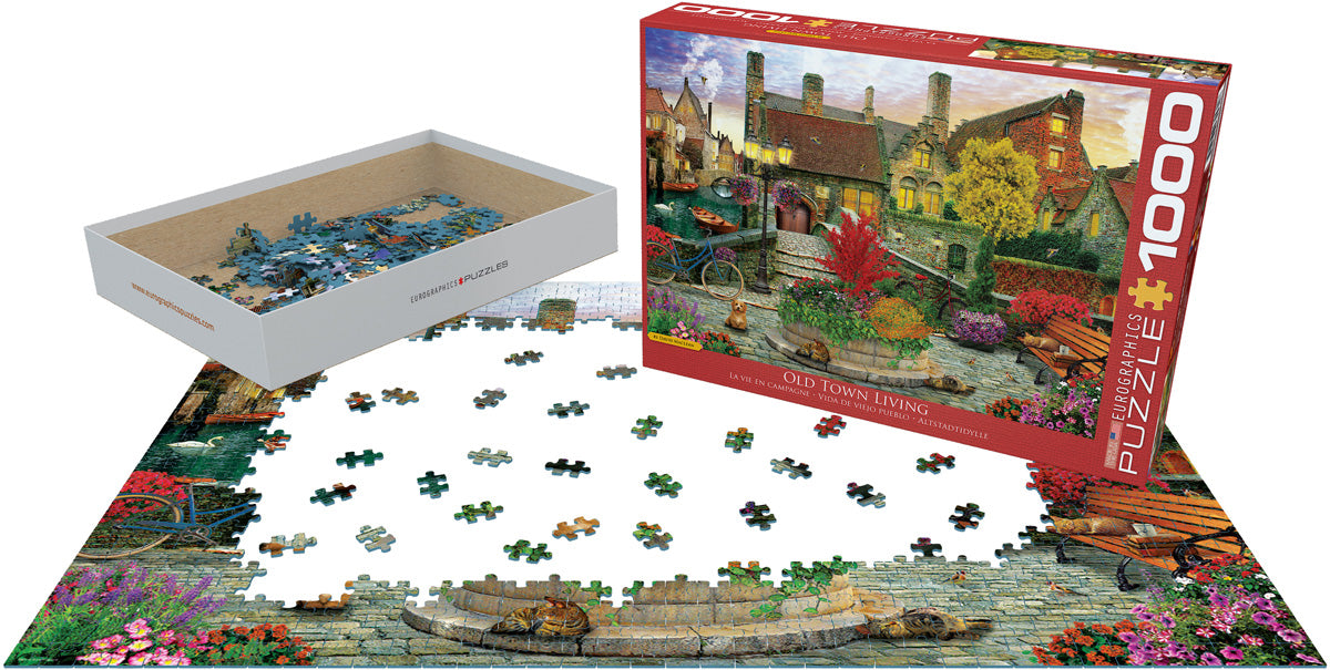 Eurographics Old Town Living 1000-Piece Puzzle