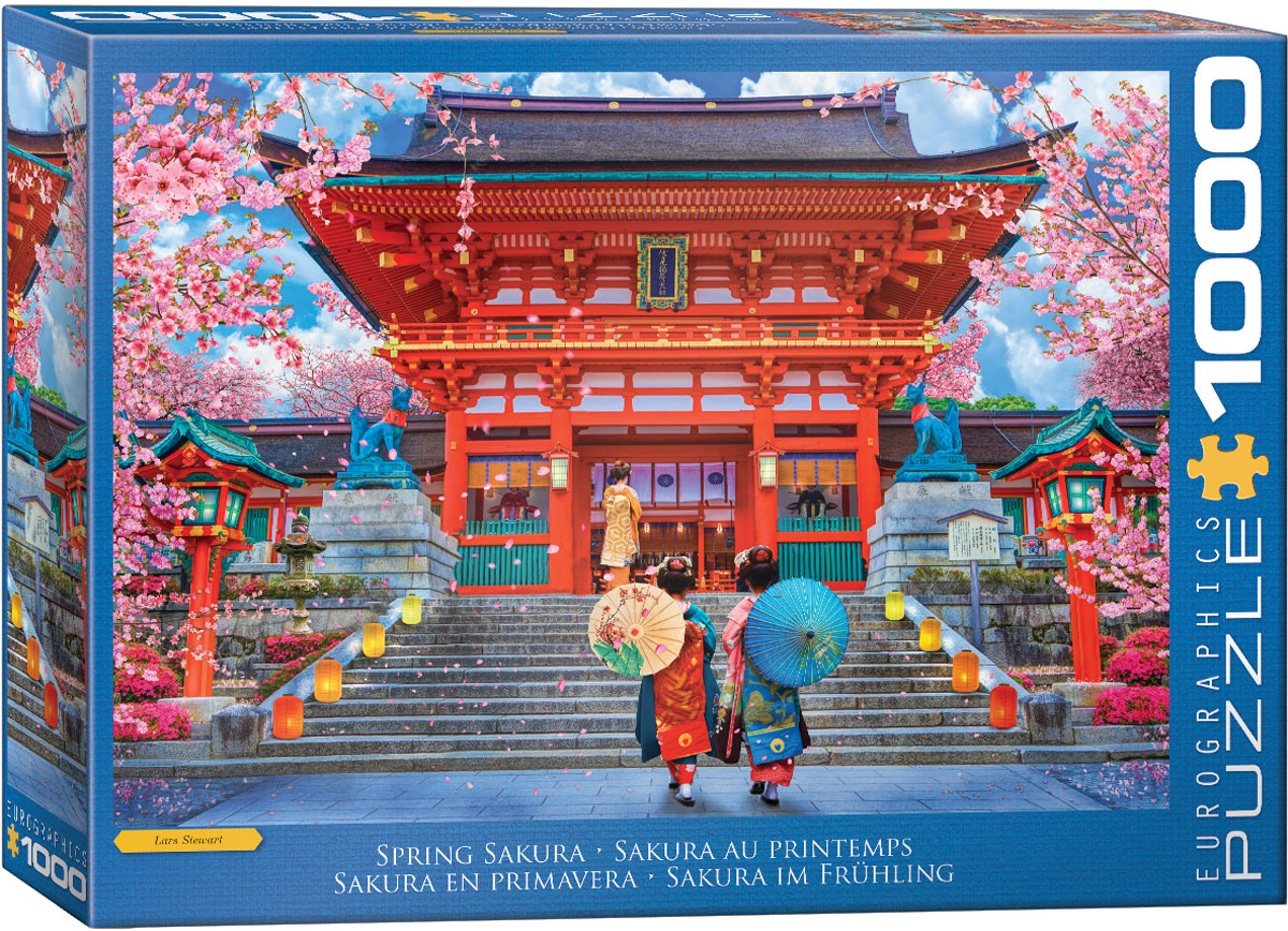 Eurographics Spring Sakura 1000-Piece Puzzle