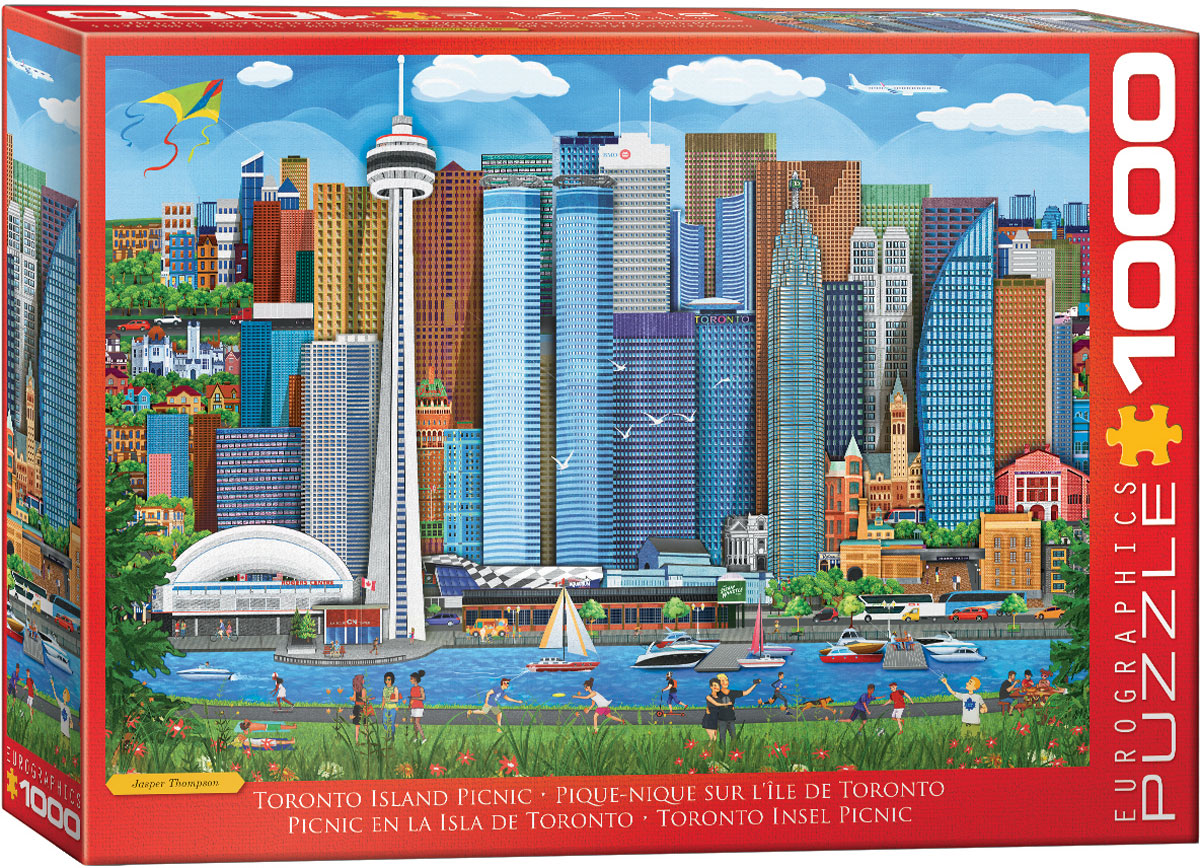 Eurographics Toronto Island Picnic 1000-Piece Puzzle