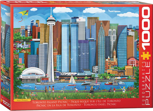 Eurographics Toronto Island Picnic 1000-Piece Puzzle