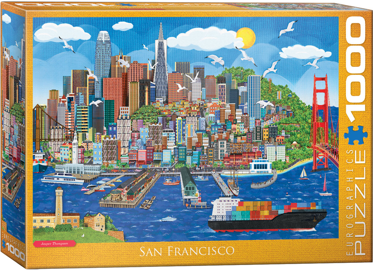 Eurographics San Francisco 1000-Piece Puzzle