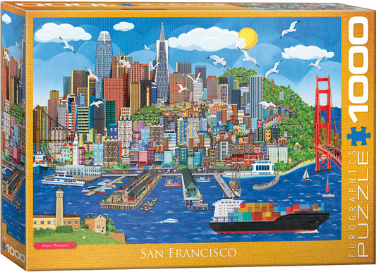 Eurographics San Francisco 1000-Piece Puzzle