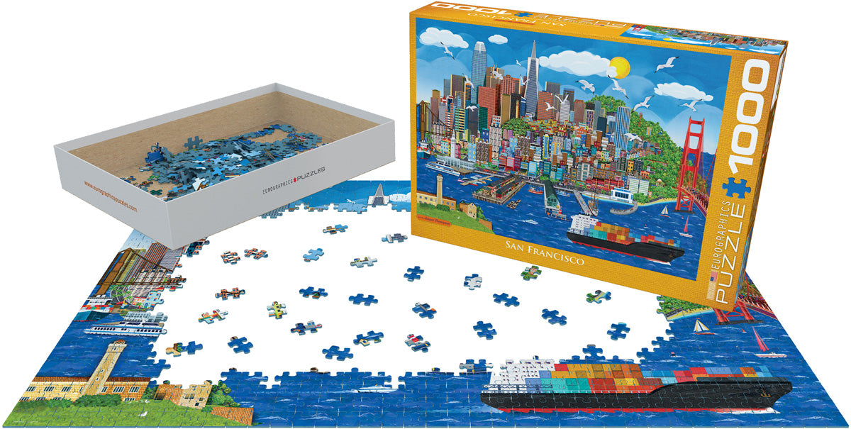 Eurographics San Francisco 1000-Piece Puzzle