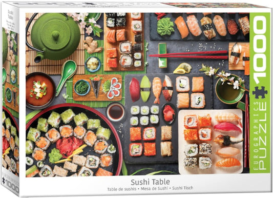 EUROGRAPHICS Sushi Table 1000-Piece Puzzle