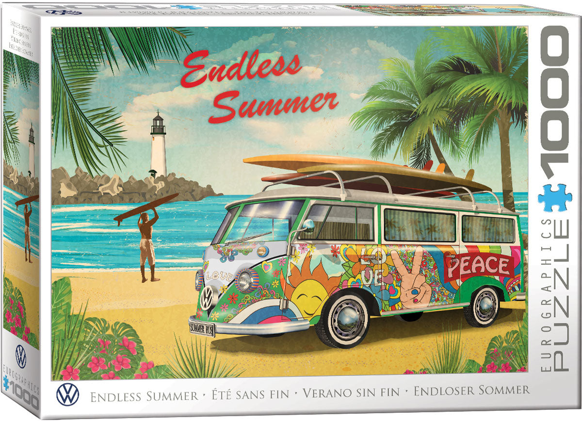 Eurographics VW Endless Summer 1000-Piece Puzzle