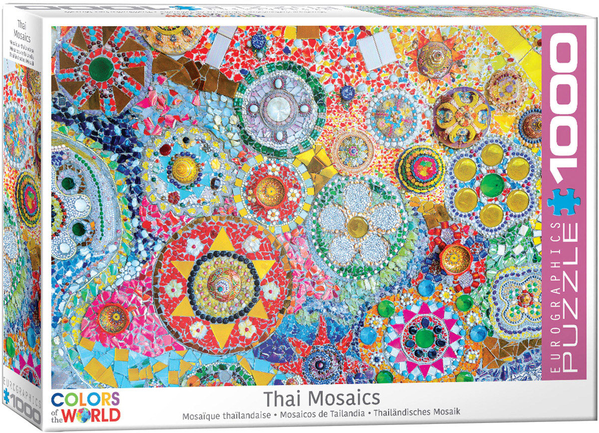 Eurographics Thai Mosaic 1000-Piece Puzzle.