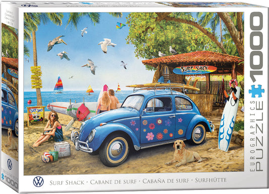 Eurographics Surf Shack 1000-Piece Puzzle