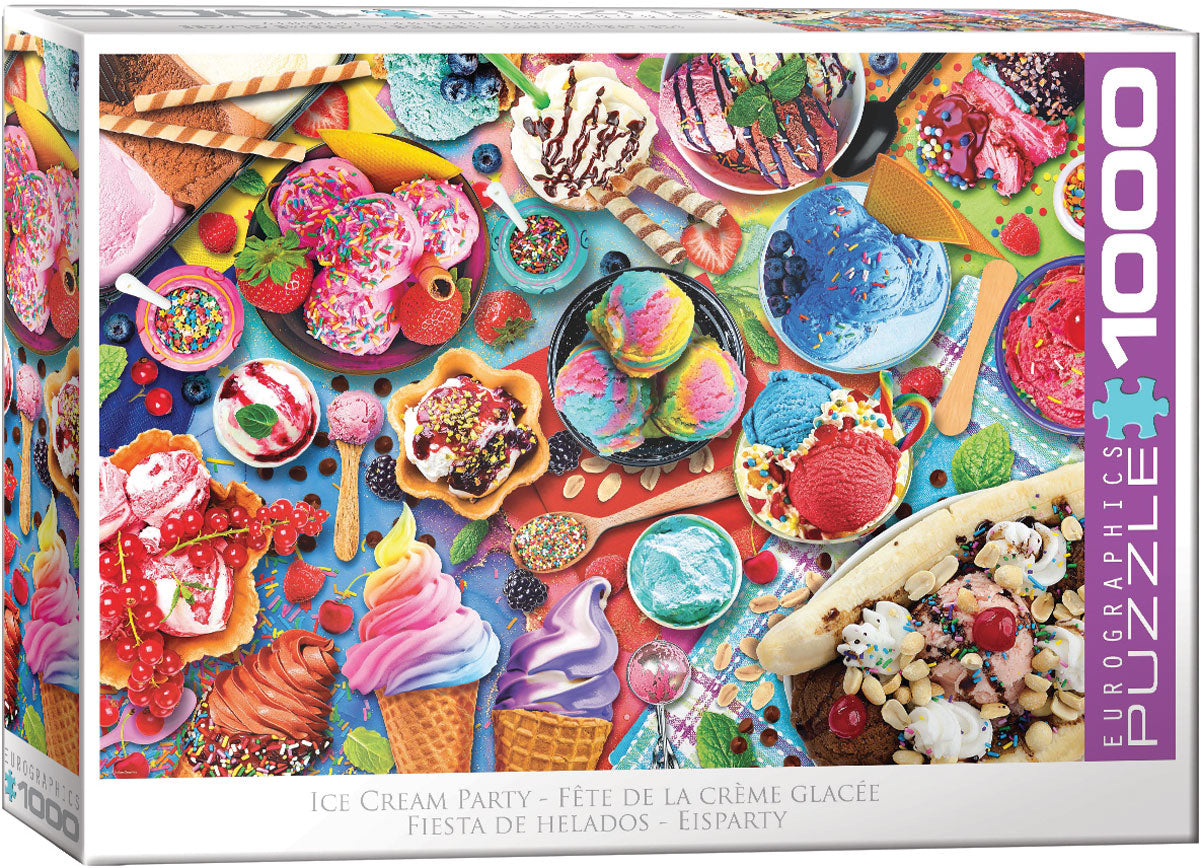 Eurographics Ice Cream Party 1000-Piece Puzzle