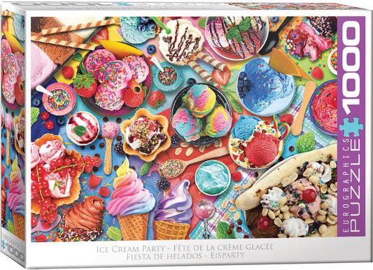 Eurographics Ice Cream Party 1000-Piece Puzzle