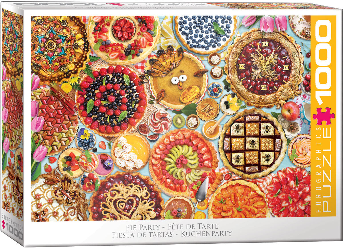 Eurographics Pie Party 1000-Piece Puzzle
