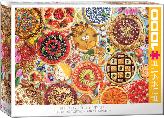 Eurographics Pie Party 1000-Piece Puzzle