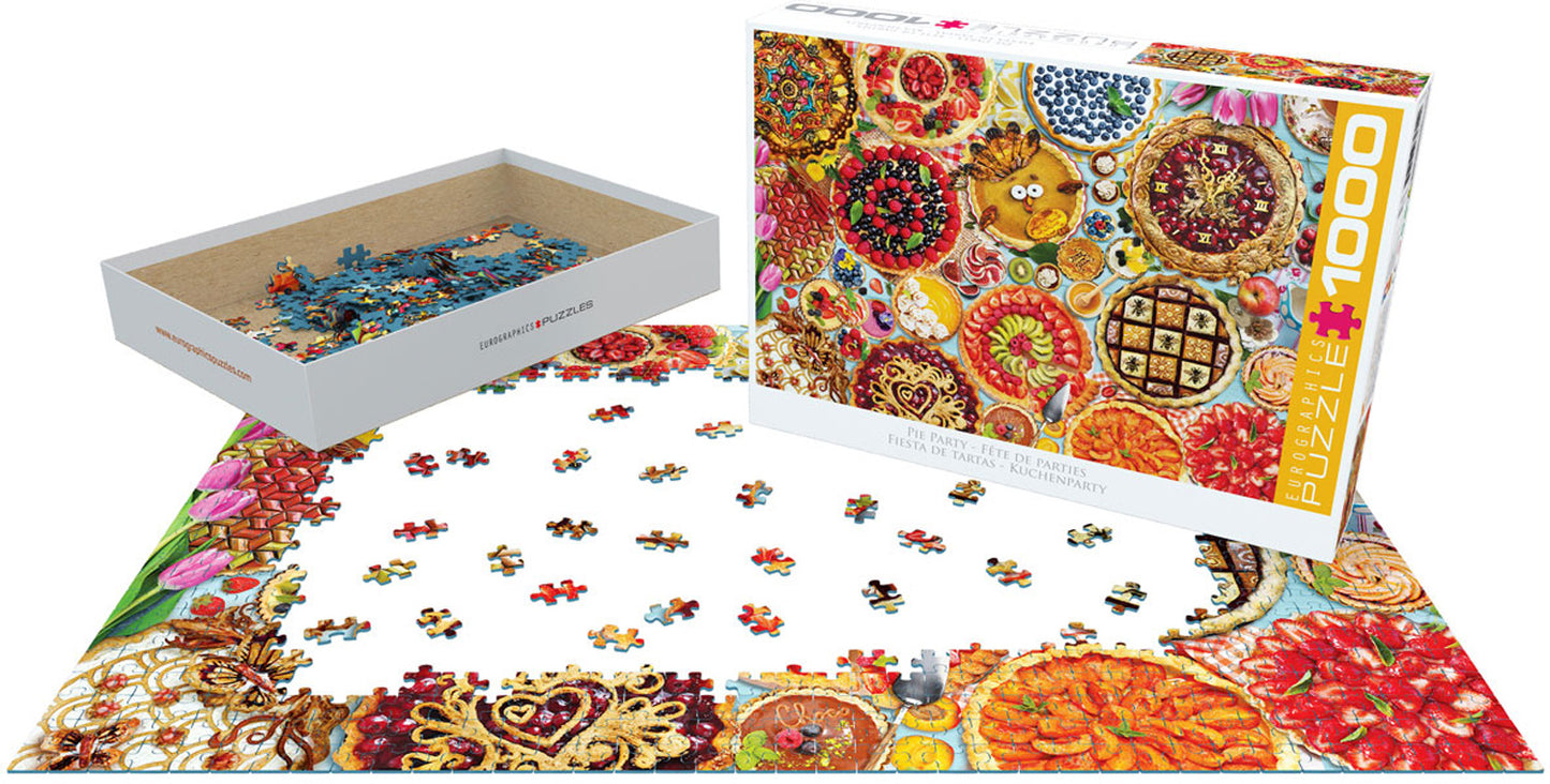 Eurographics Pie Party 1000-Piece Puzzle