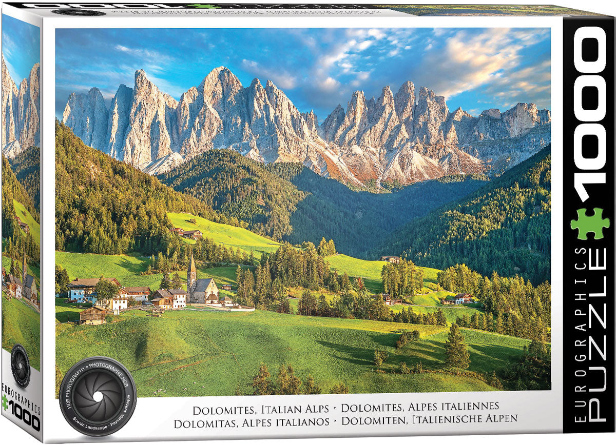 Eurographics Dolomites, Italian Alps 1000-Piece Puzzle