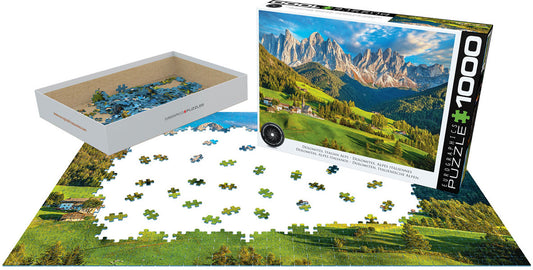 Eurographics Dolomites, Italian Alps 1000-Piece Puzzle