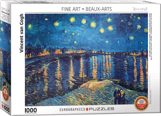 Eurographics The Starry Night Over The Rhone 1000-Piece Puzzle