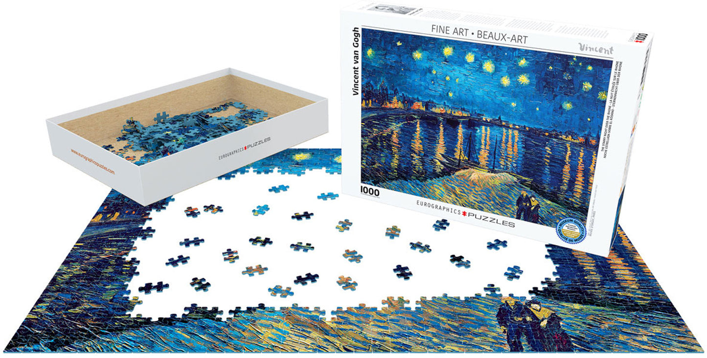 Eurographics The Starry Night Over The Rhone 1000-Piece Puzzle