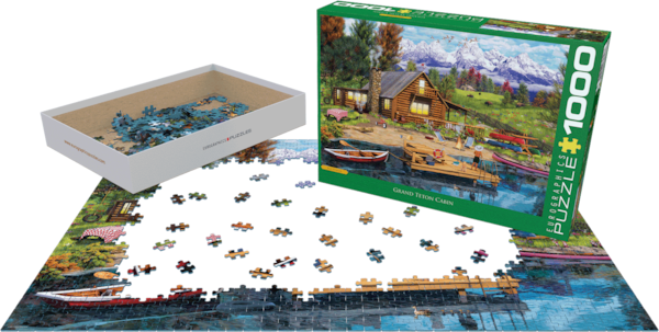 Eurographics Mountain Cabin 1000-piece Puzzle