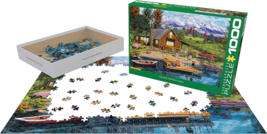 Eurographics Mountain Cabin 1000-piece Puzzle