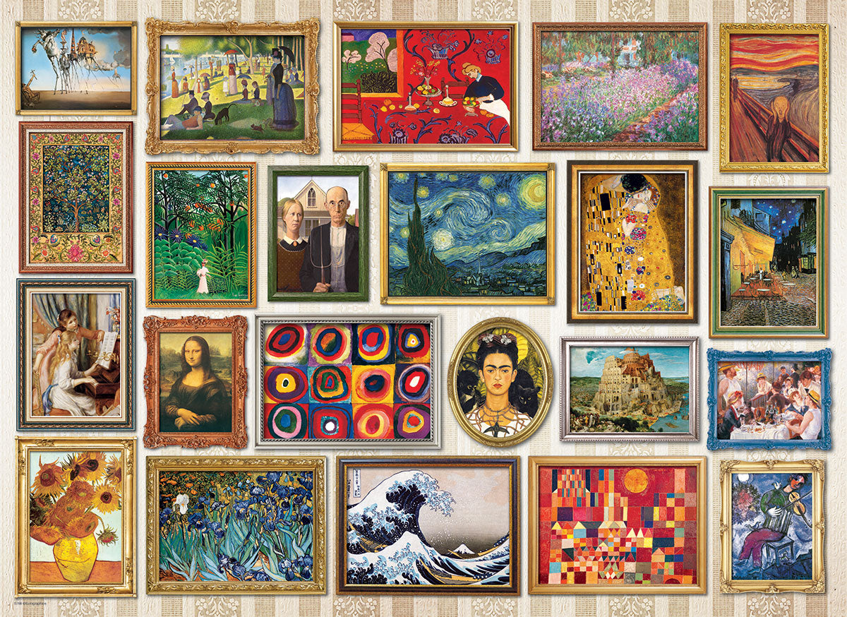Eurographics Masterpieces Fine Arts 1000-piece Puzzle