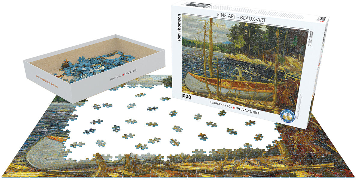 Eurographics The Canoe 1000-piece Puzzle