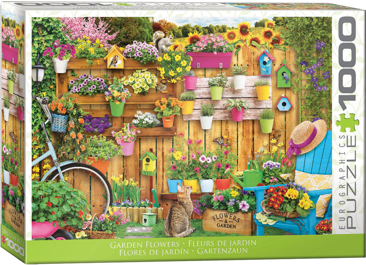 Eurographics Garden Flowers 1000-piece Puzzle