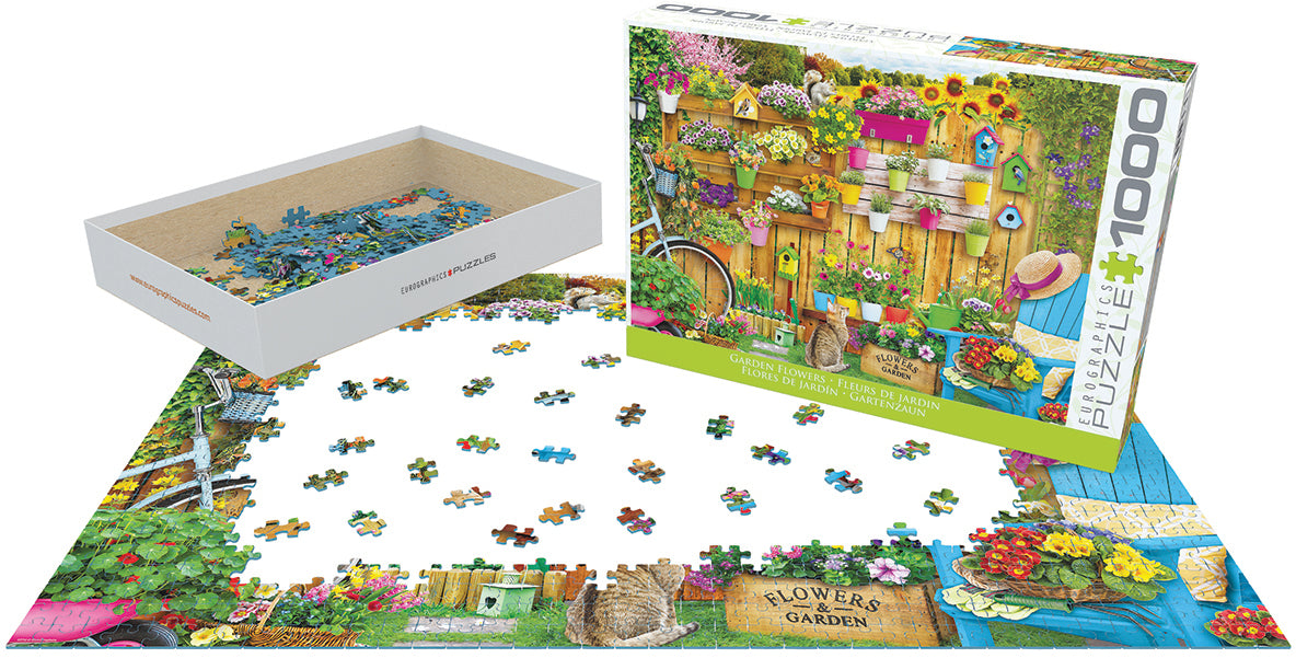 Eurographics Garden Flowers 1000-piece Puzzle