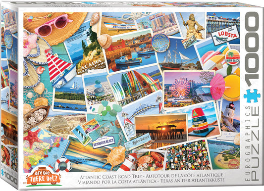Eurographics Atlantic Coast Road Trip 1000-Piece Puzzle