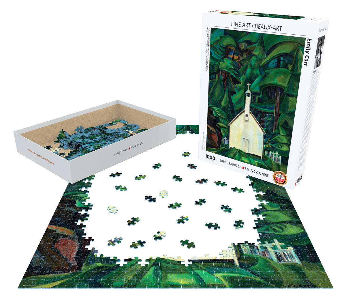 Eurographics Church in Yuquot Village 1000-Piece Puzzle