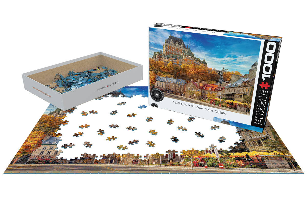 Eurographics Quartier Petit Champlain, Québec 1000-Piece Puzzle
