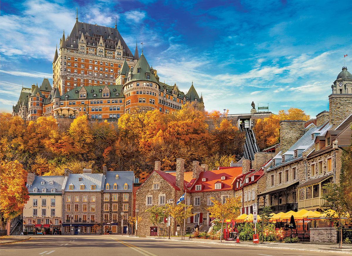 Eurographics Quartier Petit Champlain, Québec 1000-Piece Puzzle