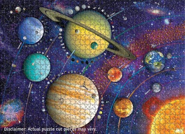 Eurographics Planets of the Solar System 1000 piece Puzzle