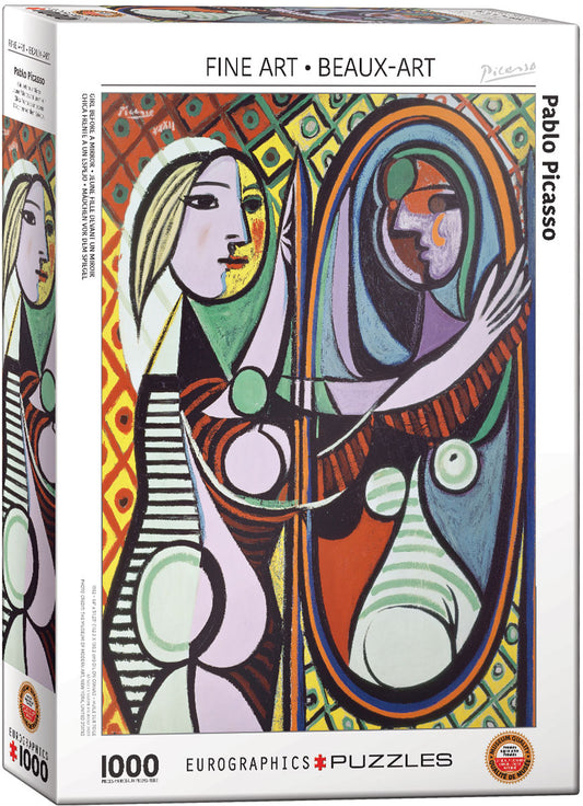 Eurographics Girl Before a Mirror 1000-piece Puzzle