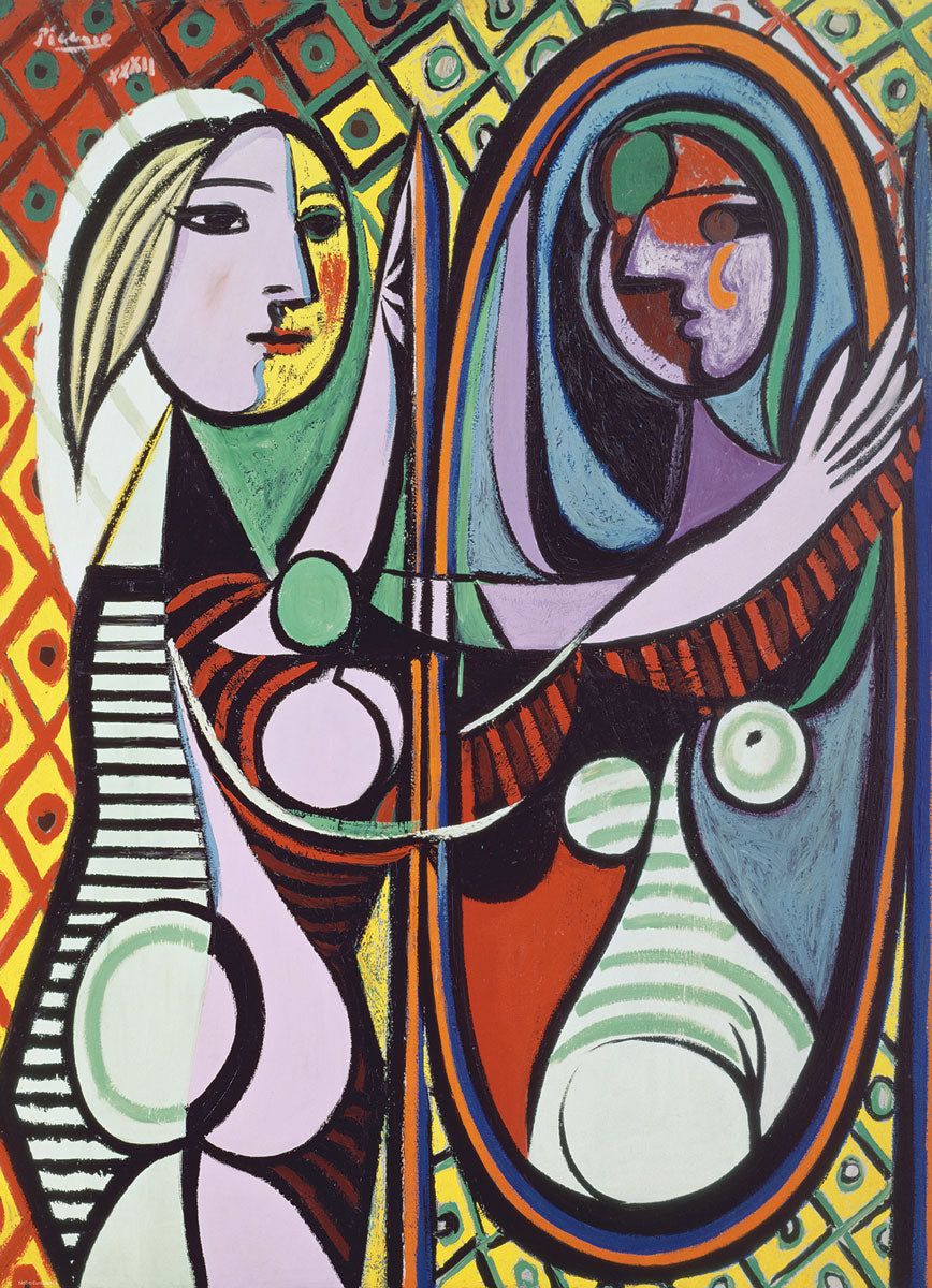 Eurographics Girl Before a Mirror 1000-piece Puzzle