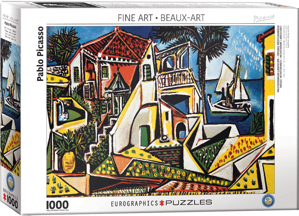 Eurographics Mediterranean Landscape 1000-piece Puzzle
