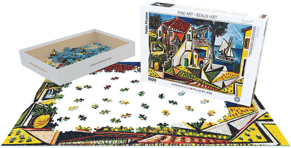 Eurographics Mediterranean Landscape 1000-piece Puzzle