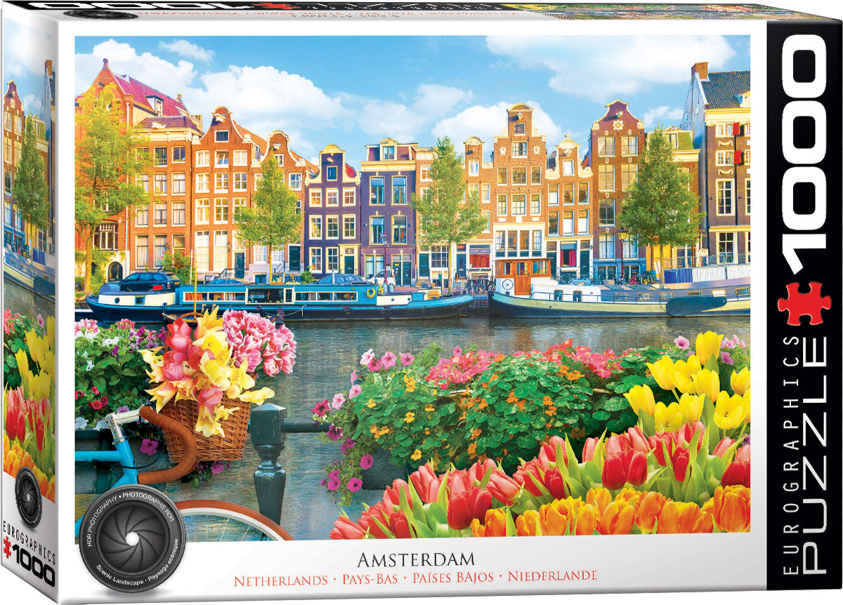 Eurographics Amsterdam, Netherlands 1000-Piece Puzzle