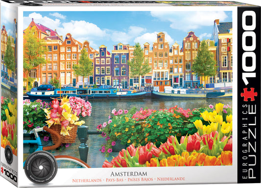 Eurographics Amsterdam, Netherlands 1000-Piece Puzzle