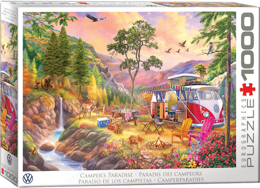 Eurographics Camper’s Paradise 1000-Piece Puzzle