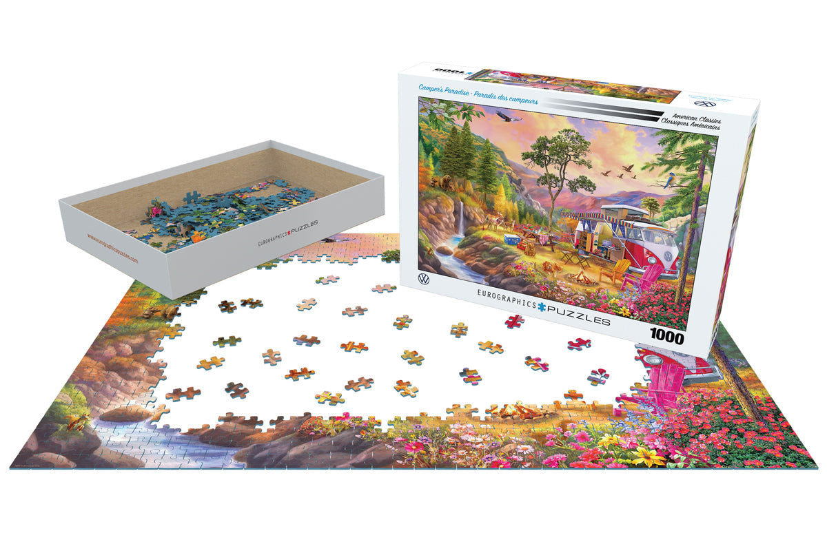 Eurographics Camper’s Paradise 1000-Piece Puzzle