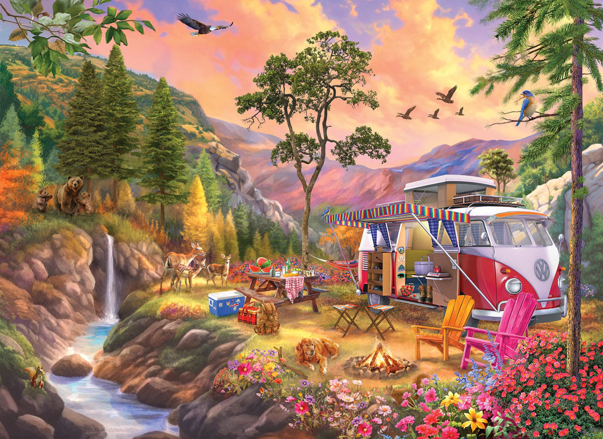 Eurographics Camper’s Paradise 1000-Piece Puzzle