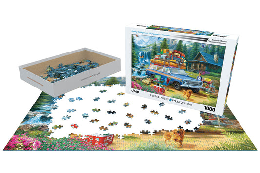 Eurographics Loading the Jeep Wagoneer 1000-Piece Puzzle