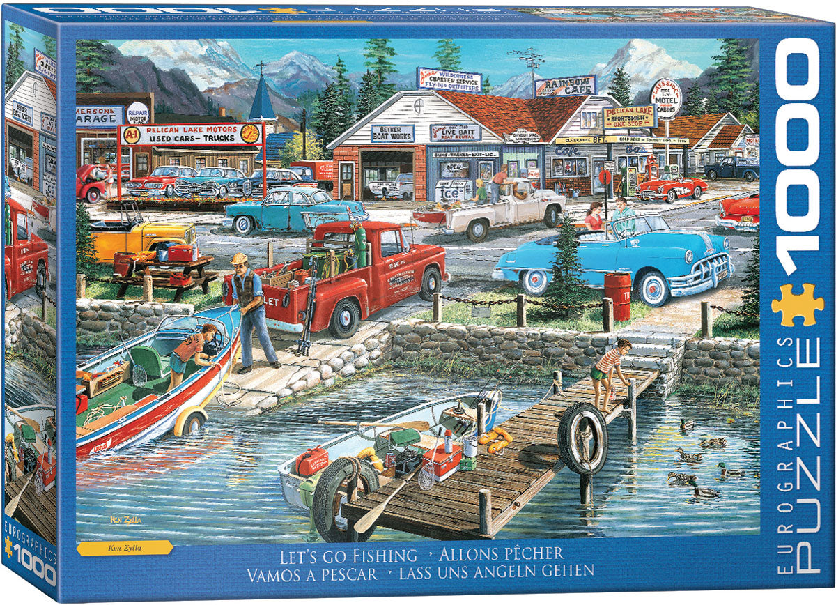 Eurographics Let’s go Fishing 1000 piece Puzzle